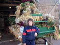 unsere Erntekrone und Petra